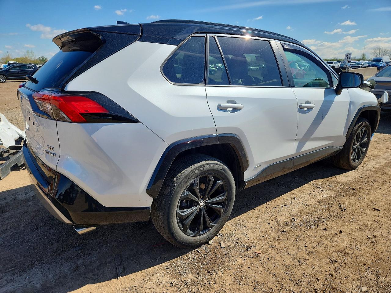 2023 Toyota Rav4 Xse White vin: 4T3E6RFV9PU129520