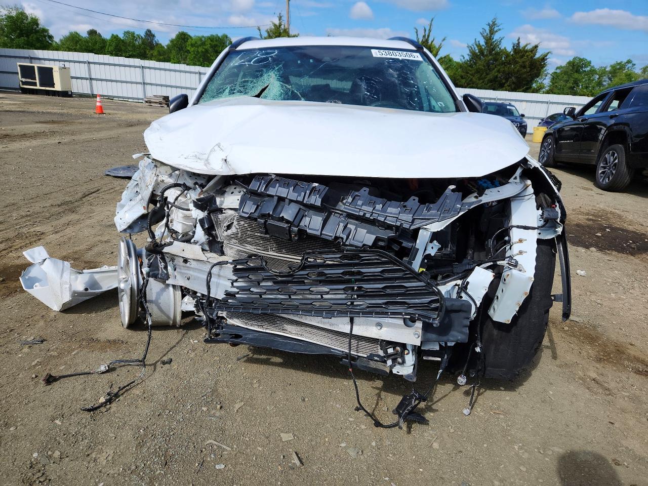 2020 Toyota Rav4 Le White vin: 4T3LWRFV3LU005843