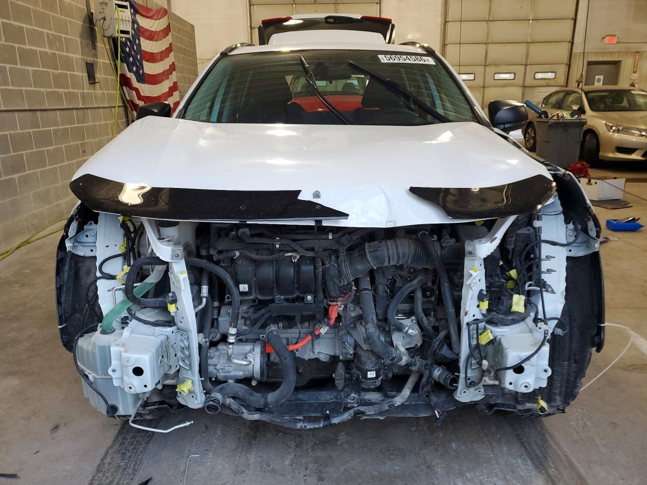 2021 Toyota Rav4 Le White vin: 4T3LWRFV4MU013239