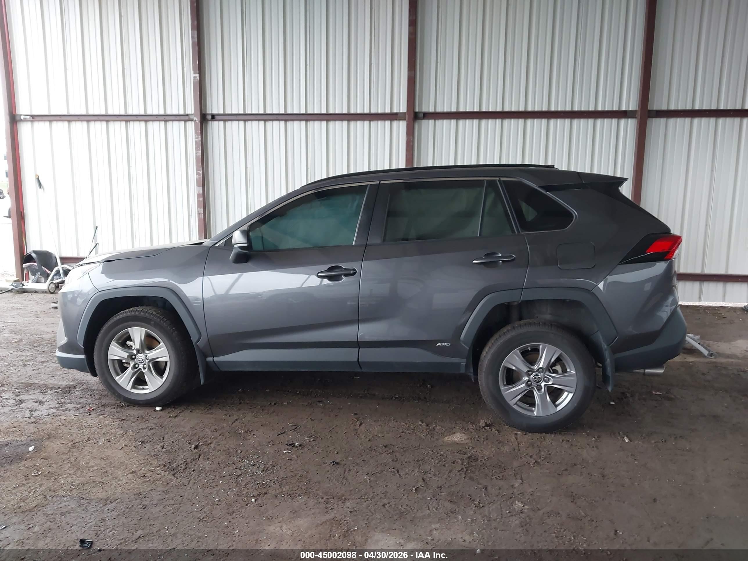 2022 Toyota Rav4 Hybrid Le Серый vin: 4T3LWRFVXNU066786