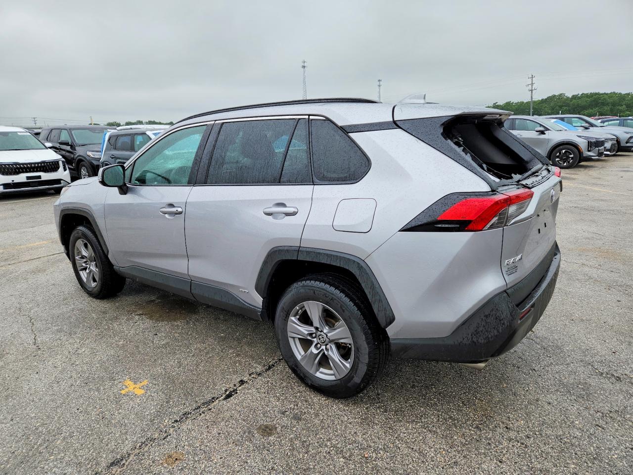 2023 Toyota Rav4 Le Silver vin: 4T3MWRFV3PU095327