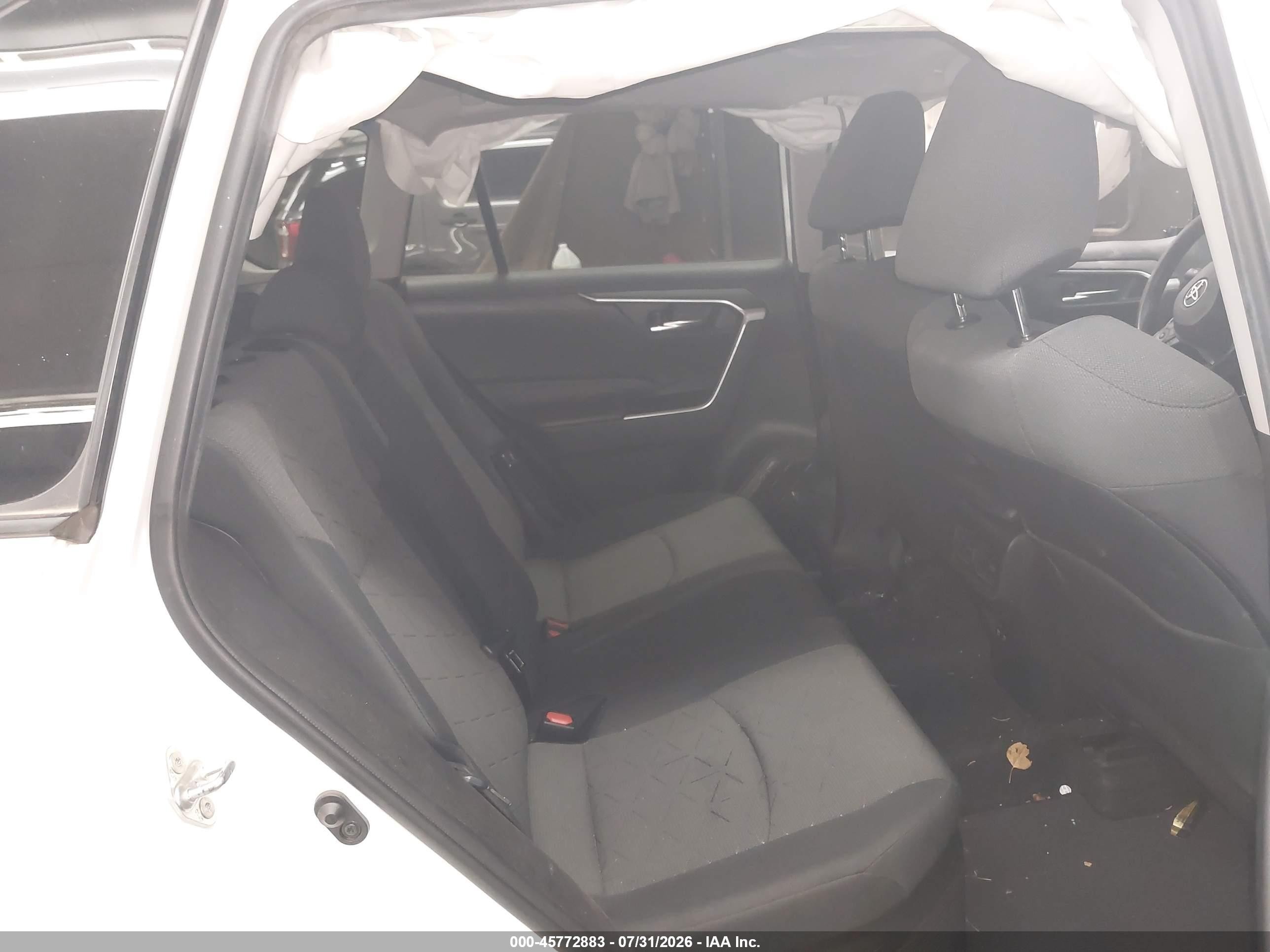 2020 Toyota Rav4 Hybrid Xle White vin: 4T3R6RFV0LU003476