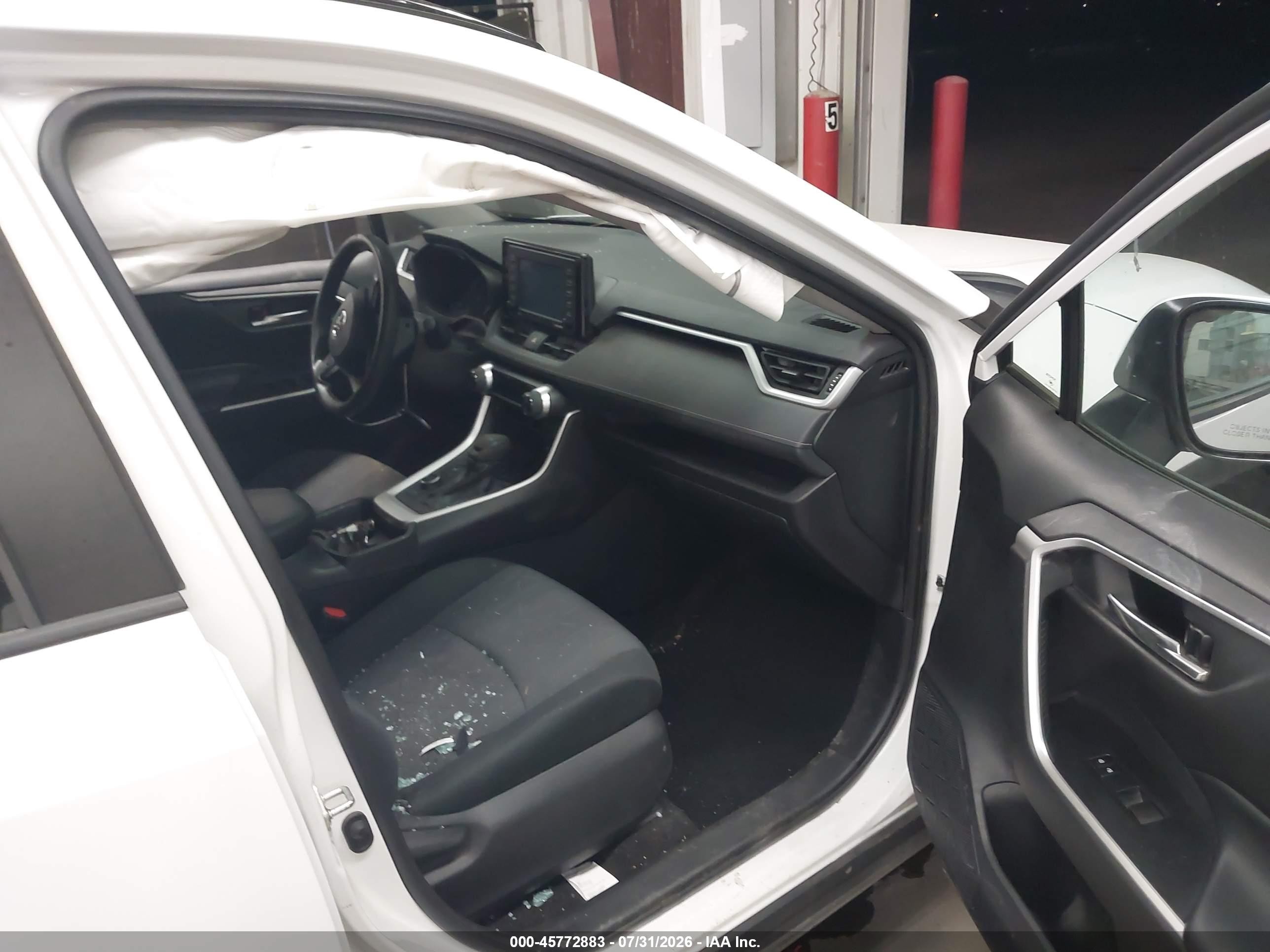 2020 Toyota Rav4 Hybrid Xle White vin: 4T3R6RFV0LU003476