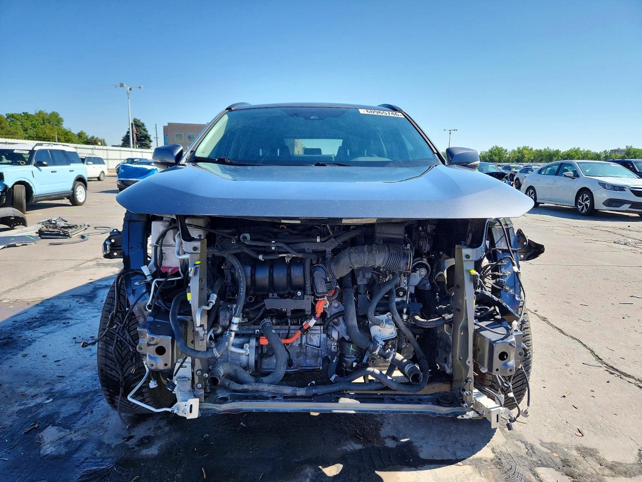 2020 Toyota Rav4 Hybrid Xle Gray vin: 4T3R6RFV2LU003480