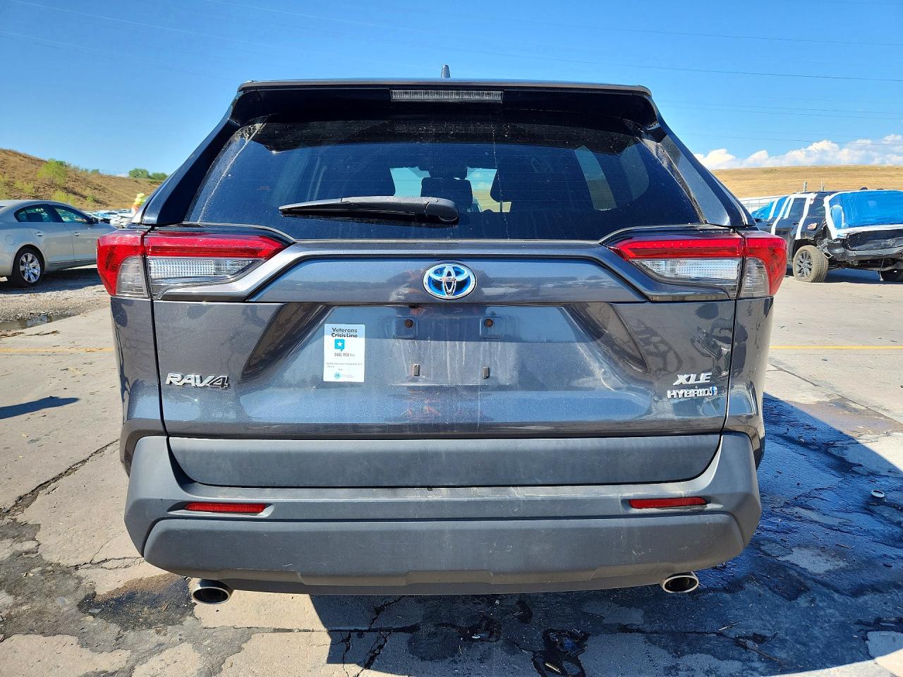 2020 Toyota Rav4 Hybrid Xle Gray vin: 4T3R6RFV2LU003480