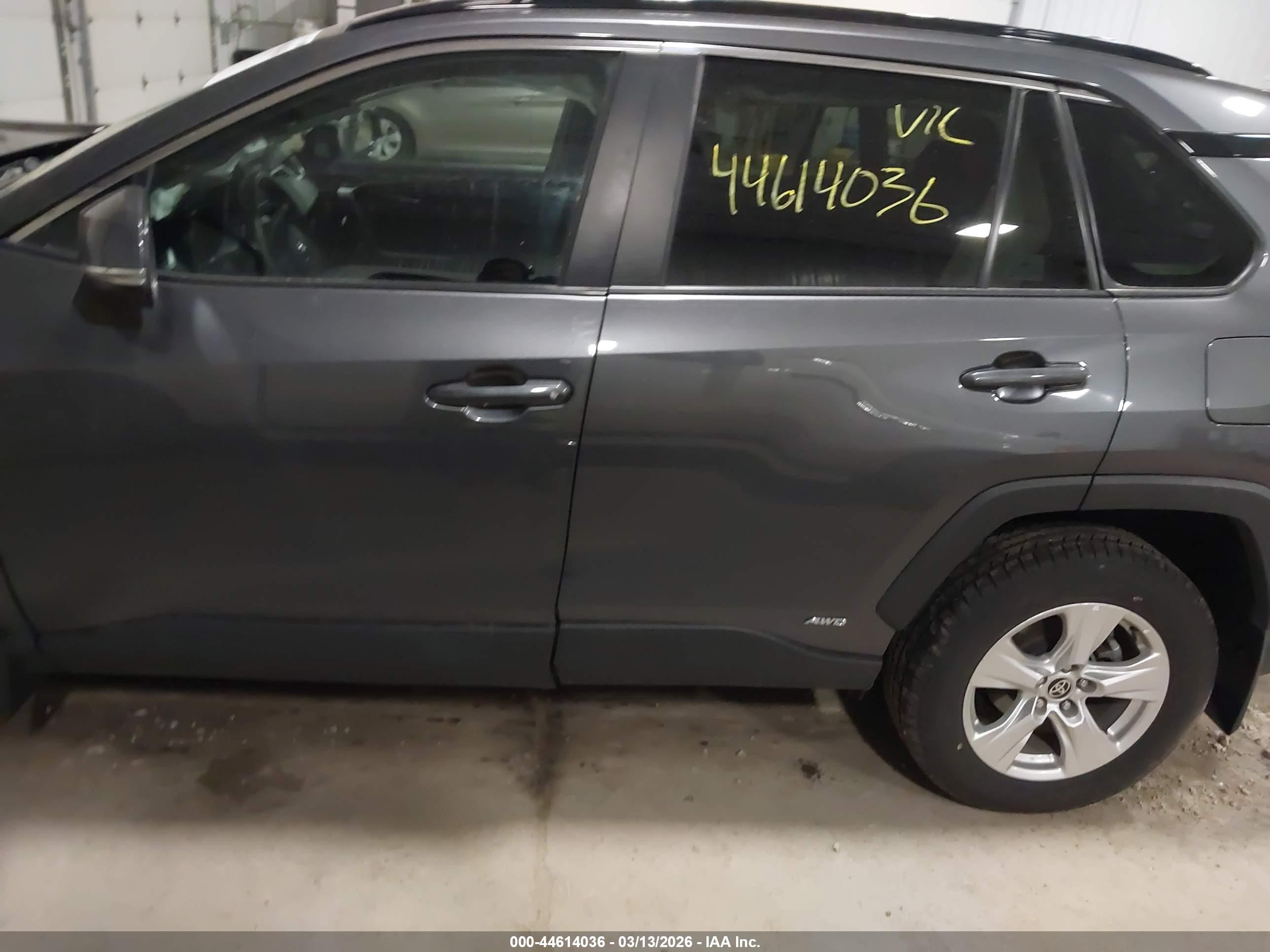 2021 Toyota Rav4 Hybrid Xle Gray vin: 4T3RWRFV1MU017355