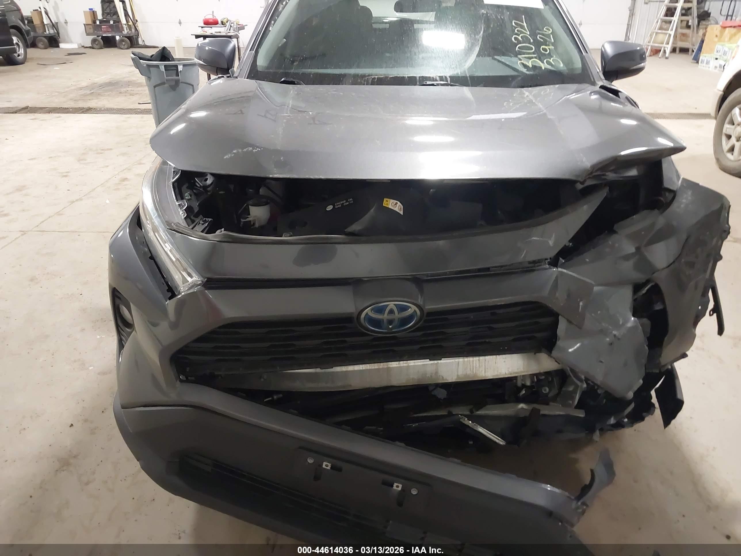 2021 Toyota Rav4 Hybrid Xle Gray vin: 4T3RWRFV1MU017355