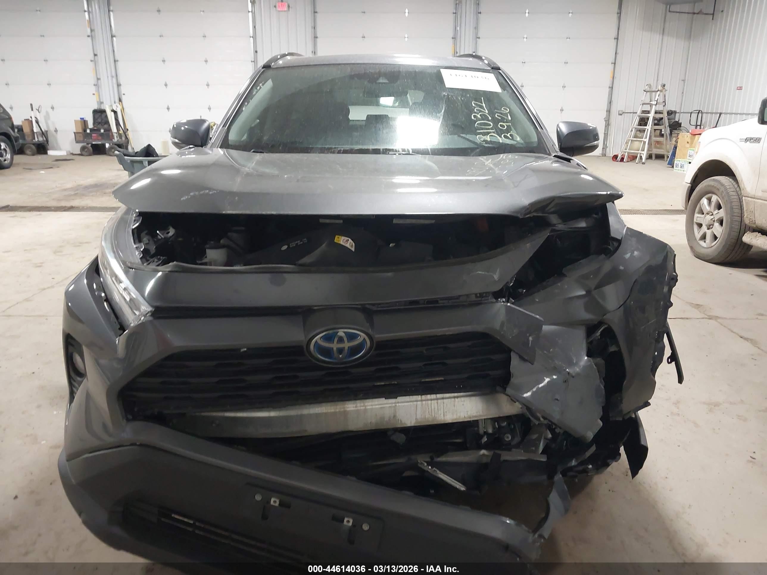 2021 Toyota Rav4 Hybrid Xle Gray vin: 4T3RWRFV1MU017355