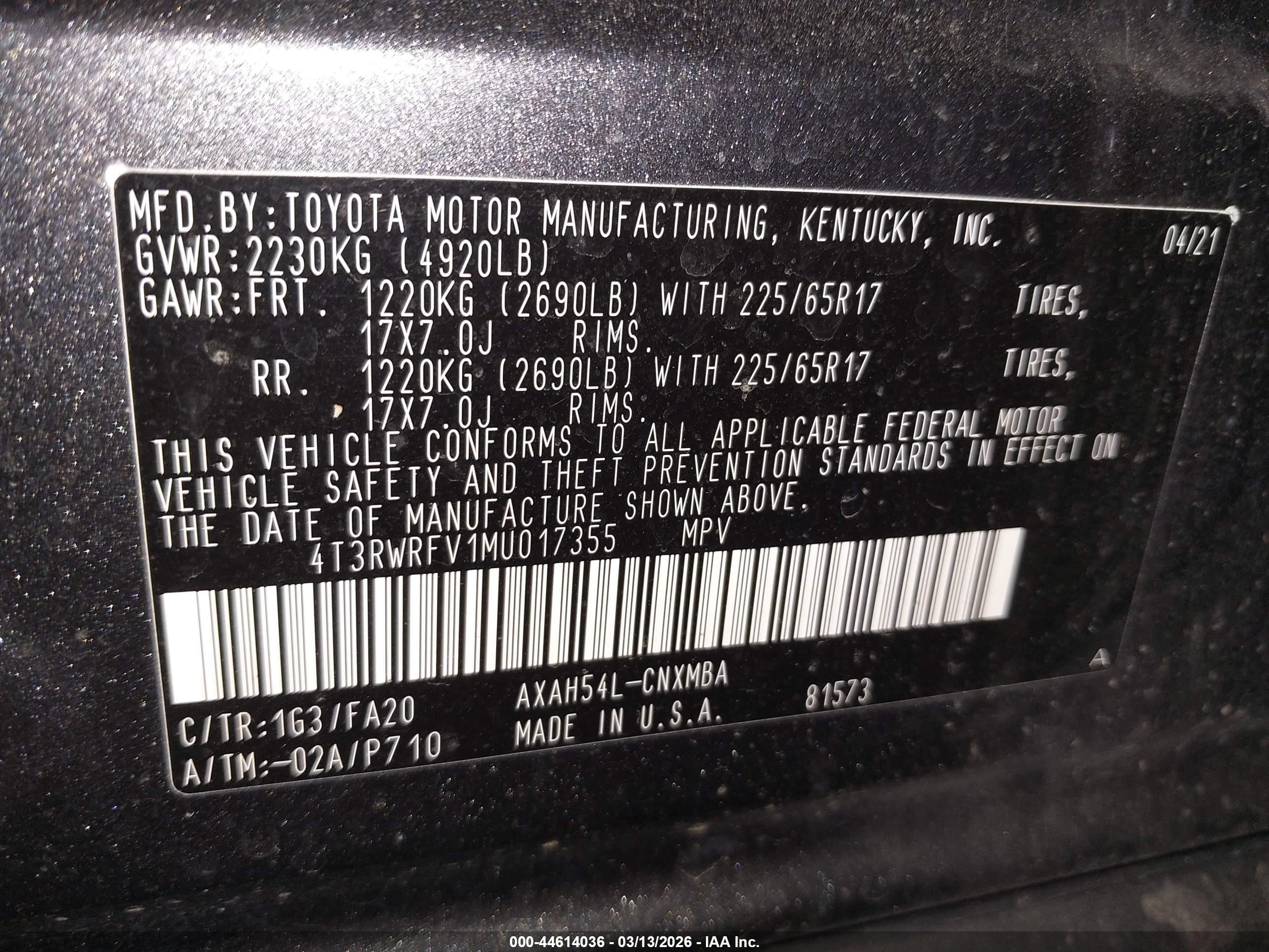 2021 Toyota Rav4 Hybrid Xle Gray vin: 4T3RWRFV1MU017355