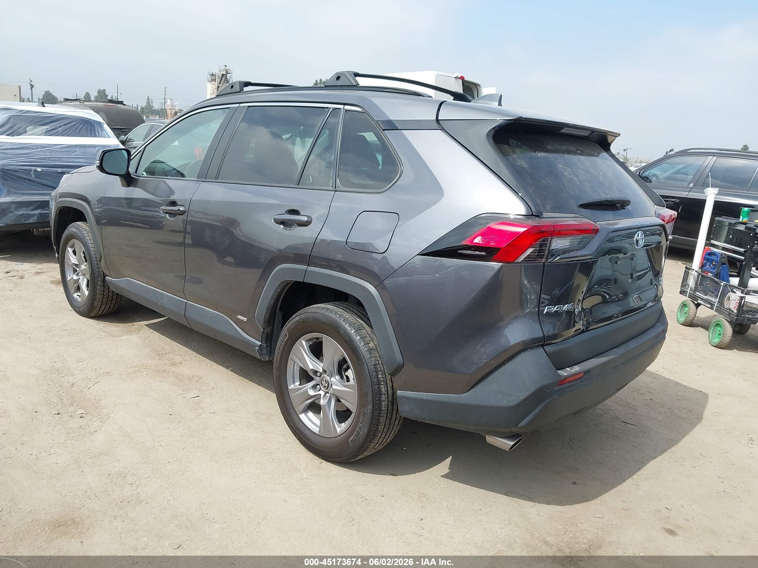 2024 Toyota Rav4 Hybrid Xle Gray vin: 4T3RWRFV2RU149743