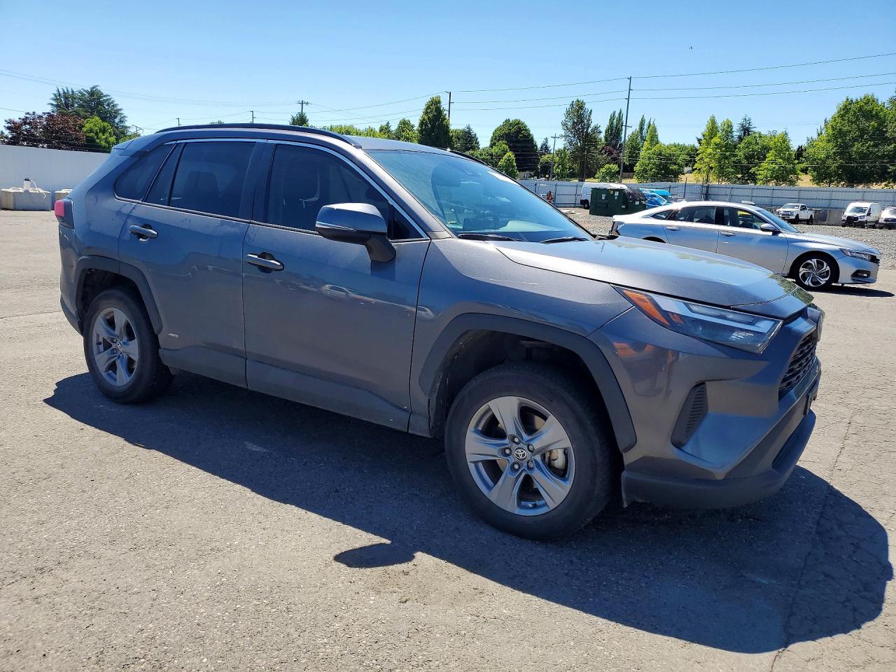 2022 Toyota Rav4 Xle Gray vin: 4T3RWRFV7NU062687