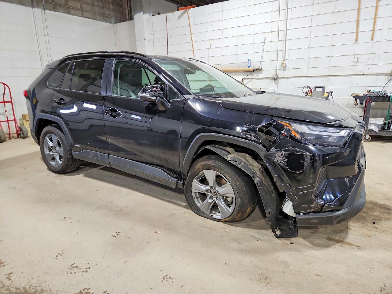 2025 Toyota Rav4 Hybrid Xle Black vin: 4T3RWRFV9SU190442