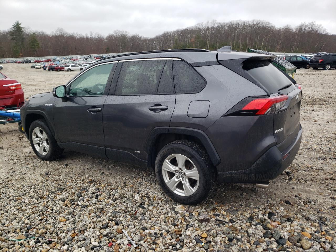 2020 Toyota Rav4 Xle Gray vin: 4T3RWRFVXLU004991