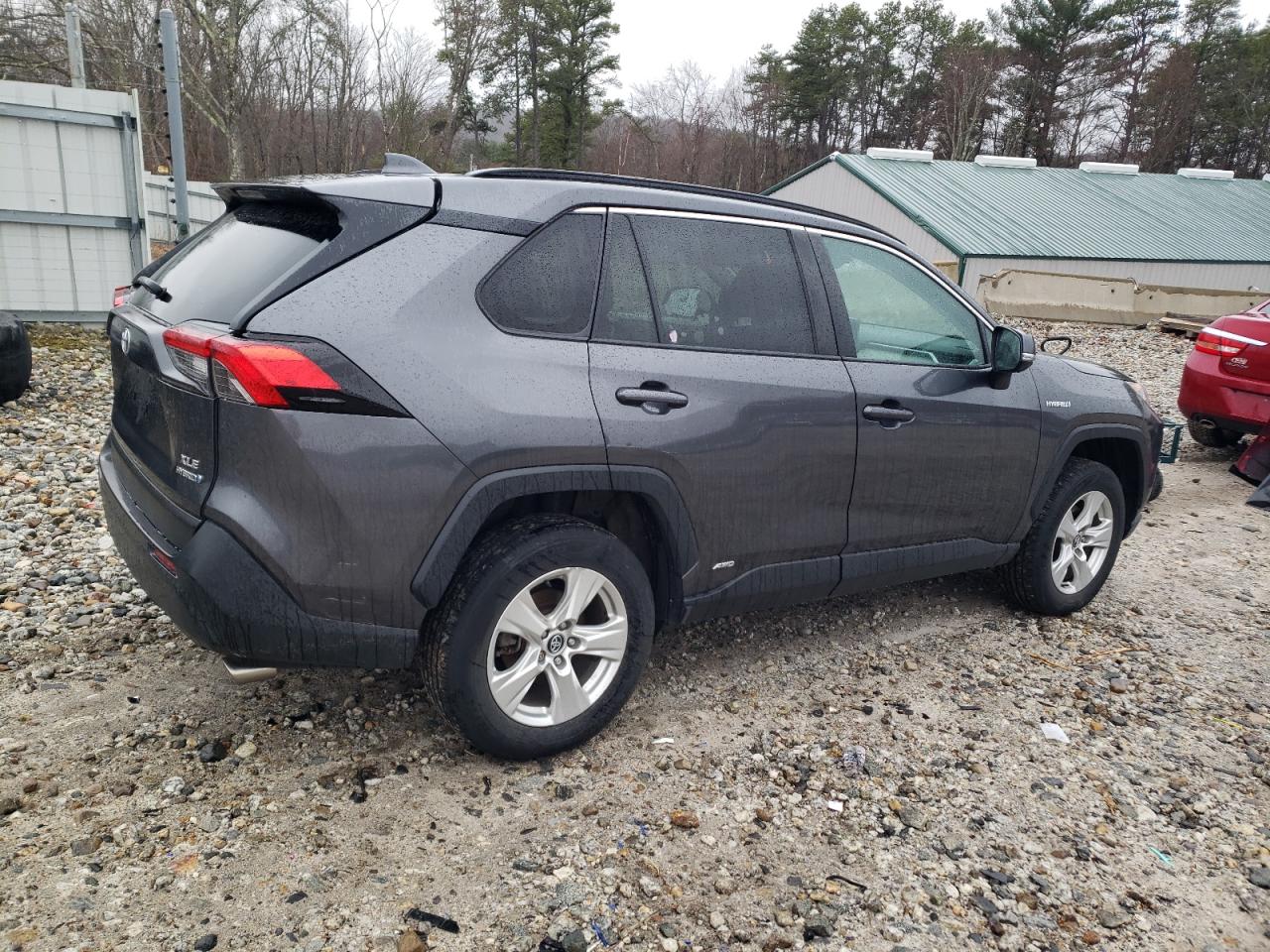 2020 Toyota Rav4 Xle Gray vin: 4T3RWRFVXLU004991