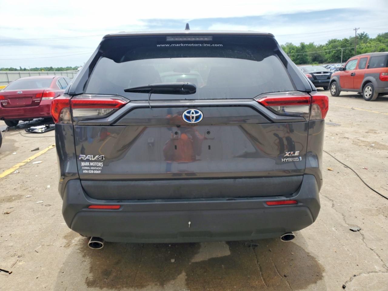 2020 Toyota Rav4 Hybrid Xle Gray vin: 4T3RWRFVXLU004991