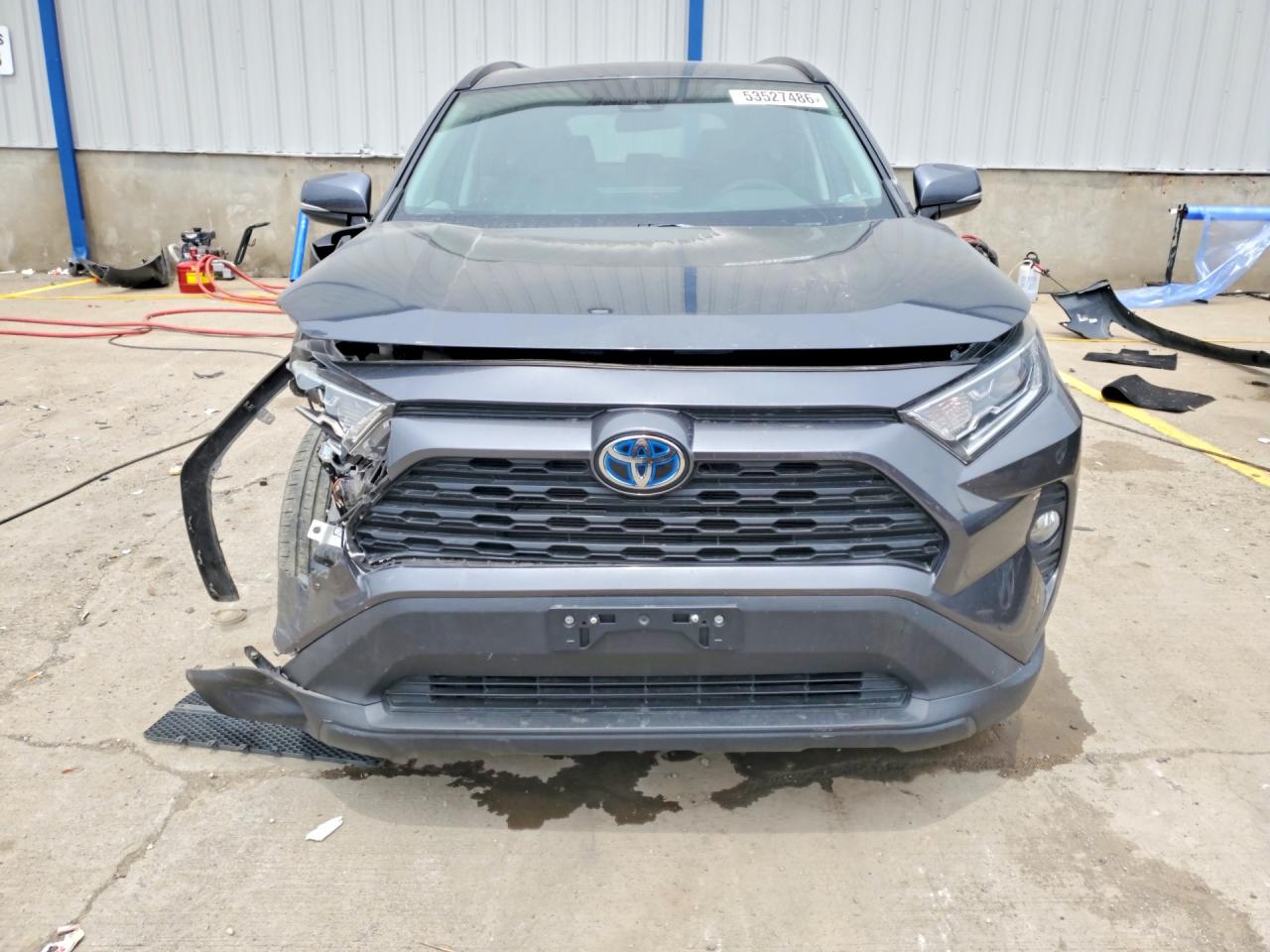 2020 Toyota Rav4 Hybrid Xle Gray vin: 4T3RWRFVXLU004991