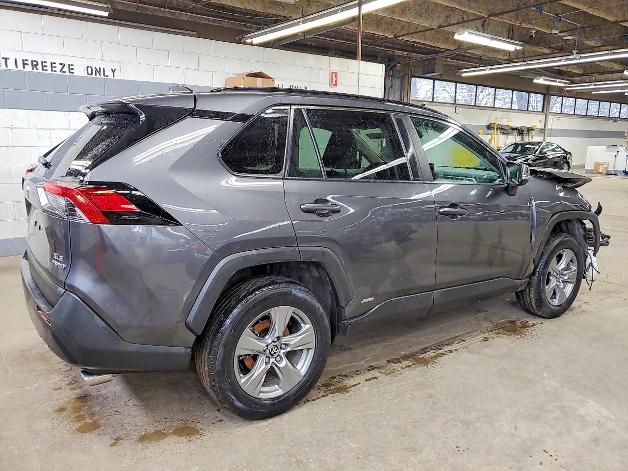 2022 Toyota Rav4 Hybrid Xle Gray vin: 4T3RWRFVXNU060464