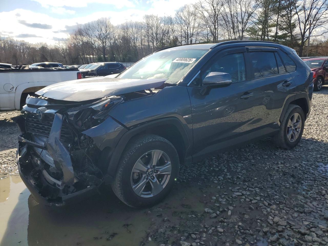 2024 Toyota Rav4 Hybrid Xle Gray vin: 4T3RWRFVXRU137761