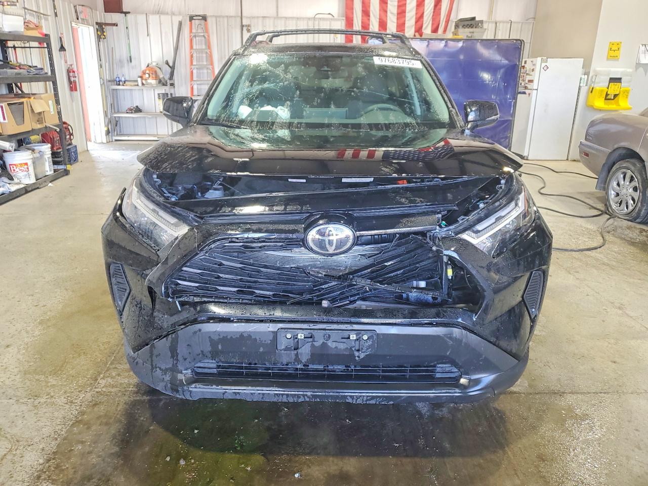 2025 Toyota Rav4 Hybrid Xle Черный vin: 4T3RWRFVXSU187825