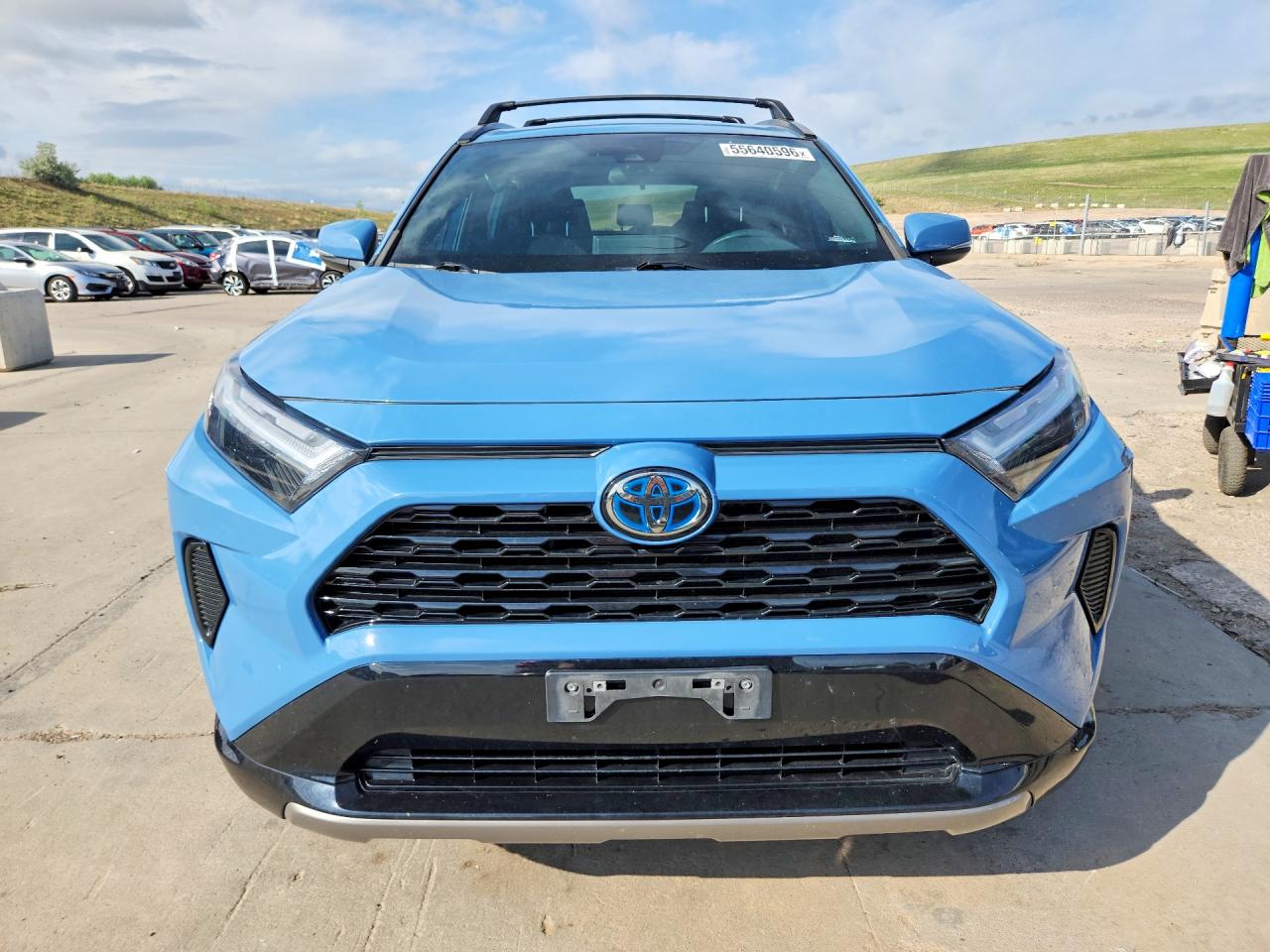 2022 Toyota Rav4 Se Blue vin: 4T3T6RFV0NU070491