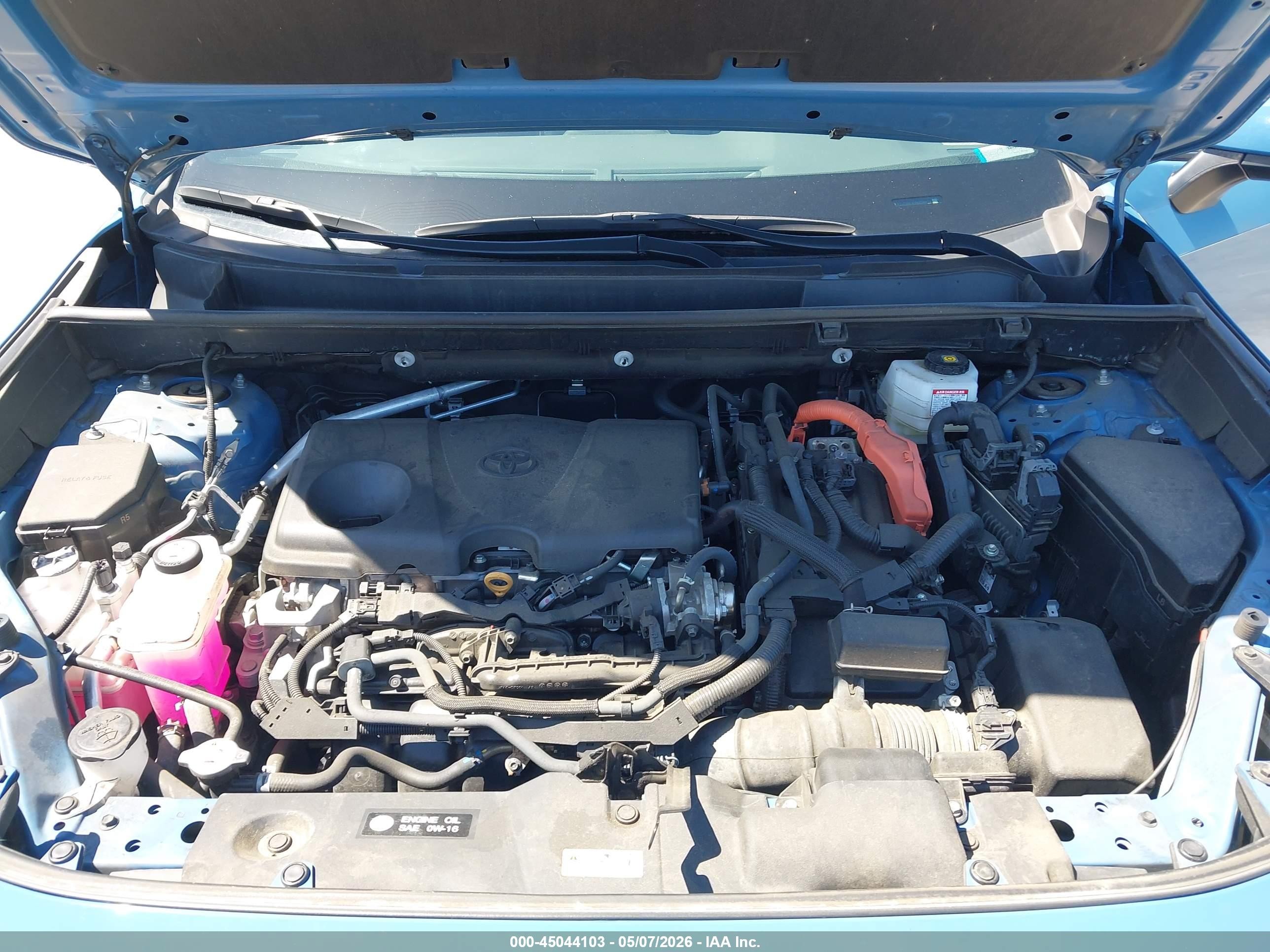 2022 Toyota Rav4 Hybrid Se Синий vin: 4T3T6RFV1NU098459
