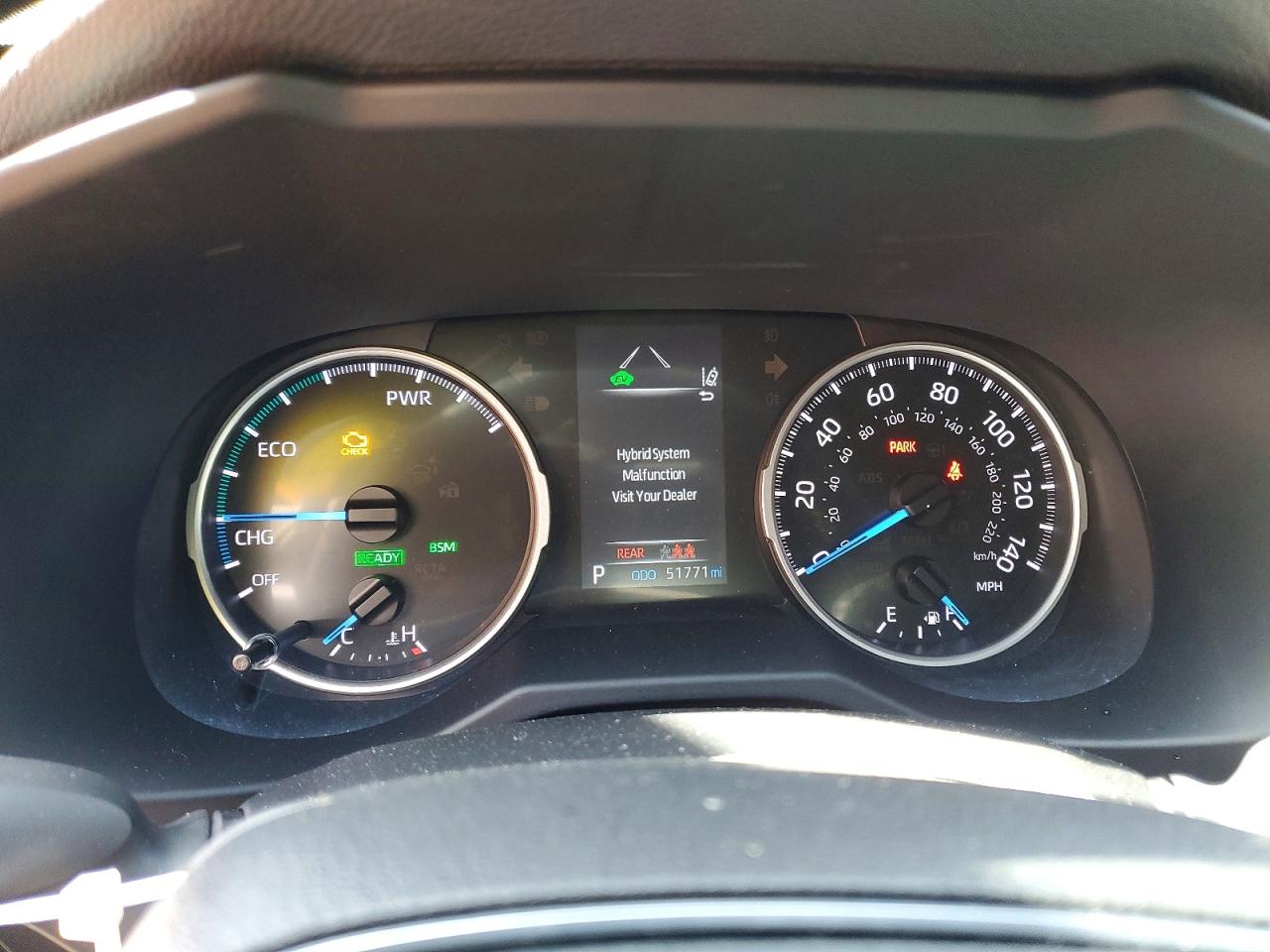 2022 Toyota Rav4 Hybrid Se Синий vin: 4T3T6RFV4NU096415