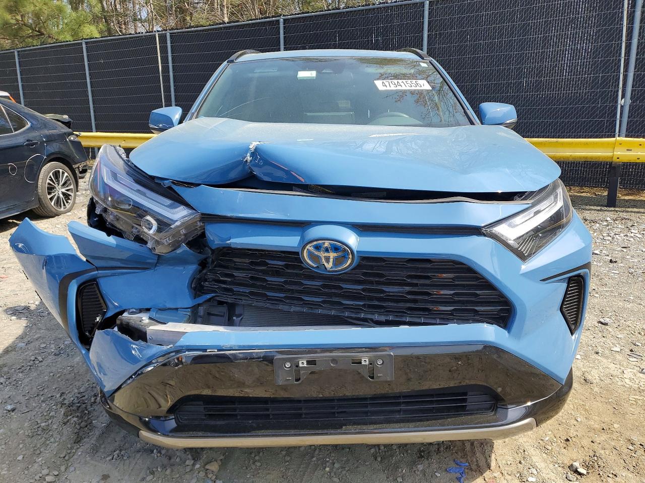 2022 Toyota Rav4 Hybrid Se Синий vin: 4T3T6RFV4NU096415