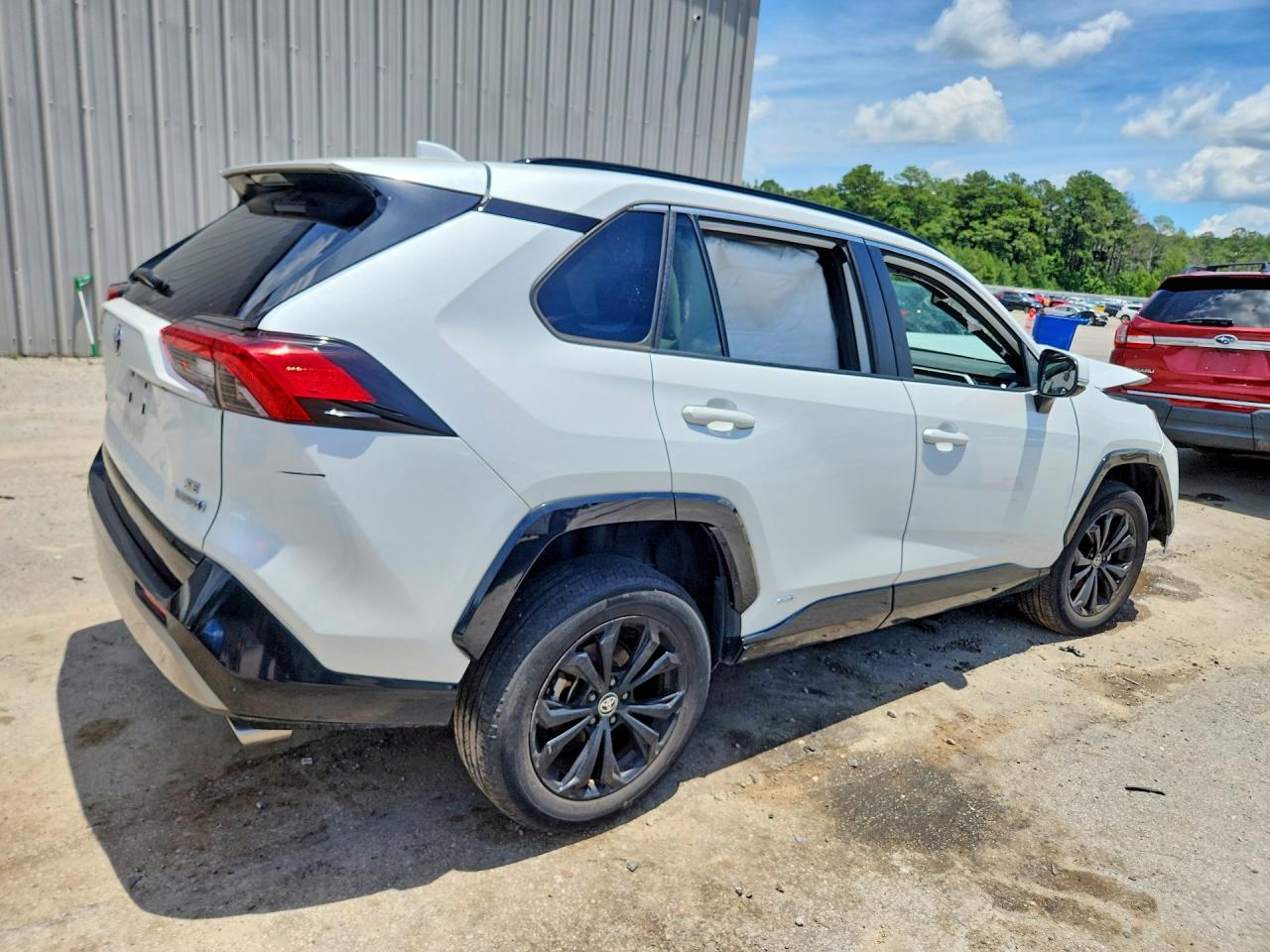 2024 Toyota Rav4 Se White vin: 4T3T6RFV4RU141942