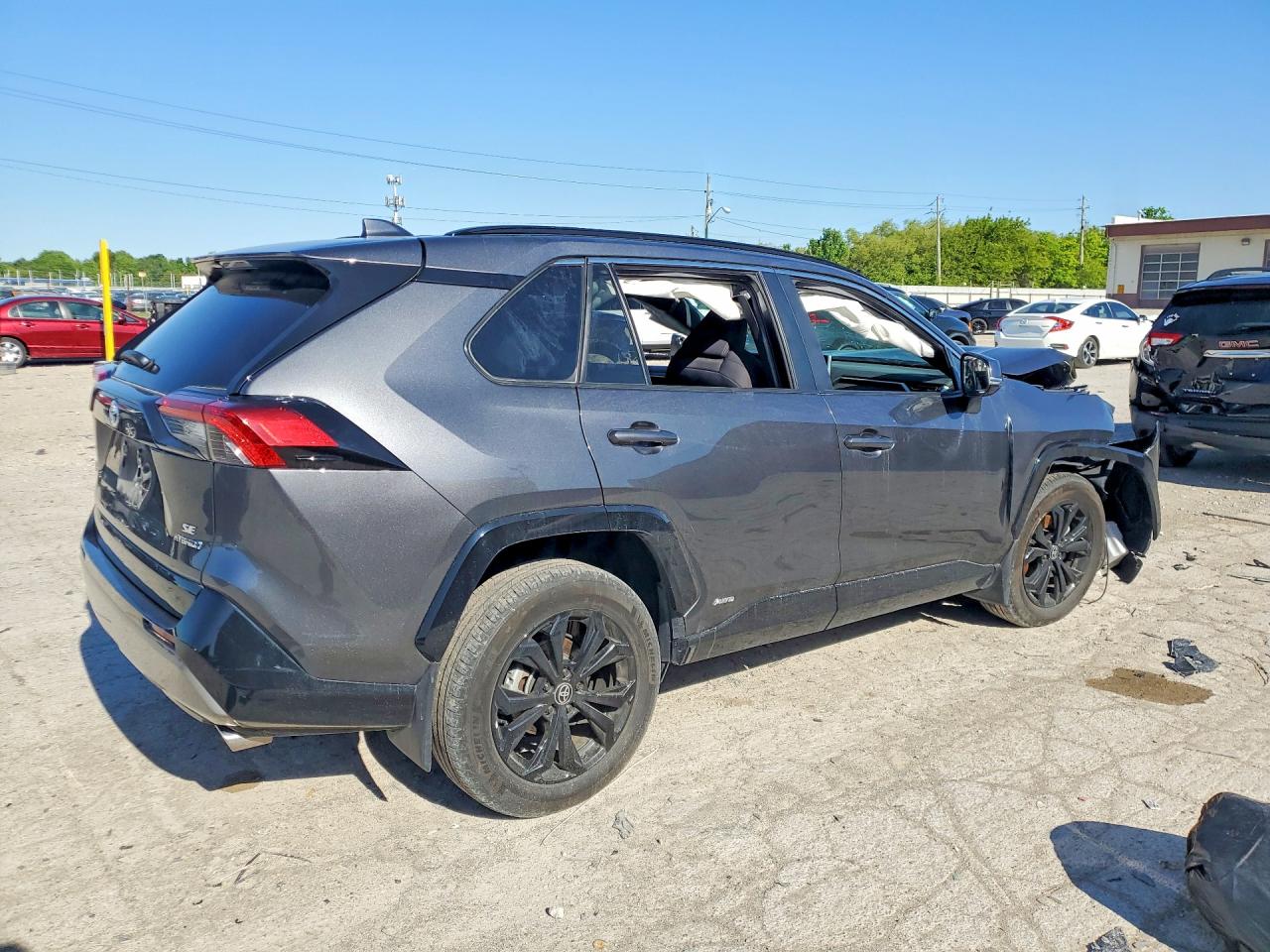 2023 Toyota Rav4 Se Gray vin: 4T3T6RFV5PU125066