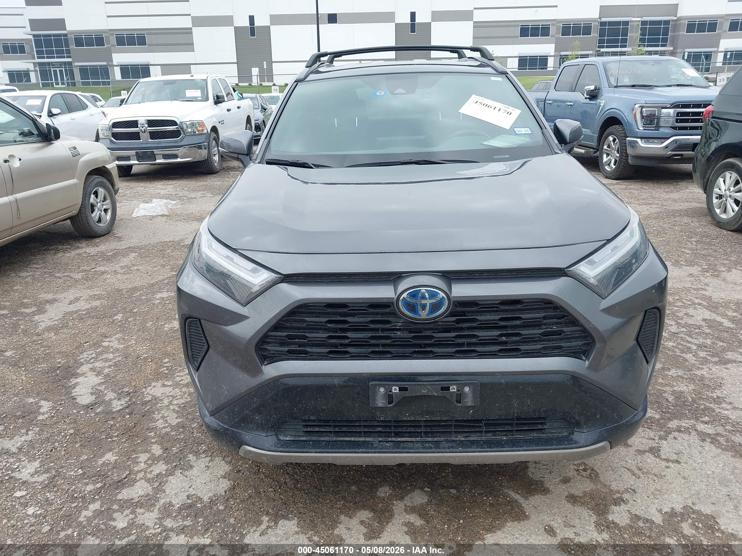 2023 Toyota Rav4 Hybrid Se Серый vin: 4T3T6RFV6PU123939