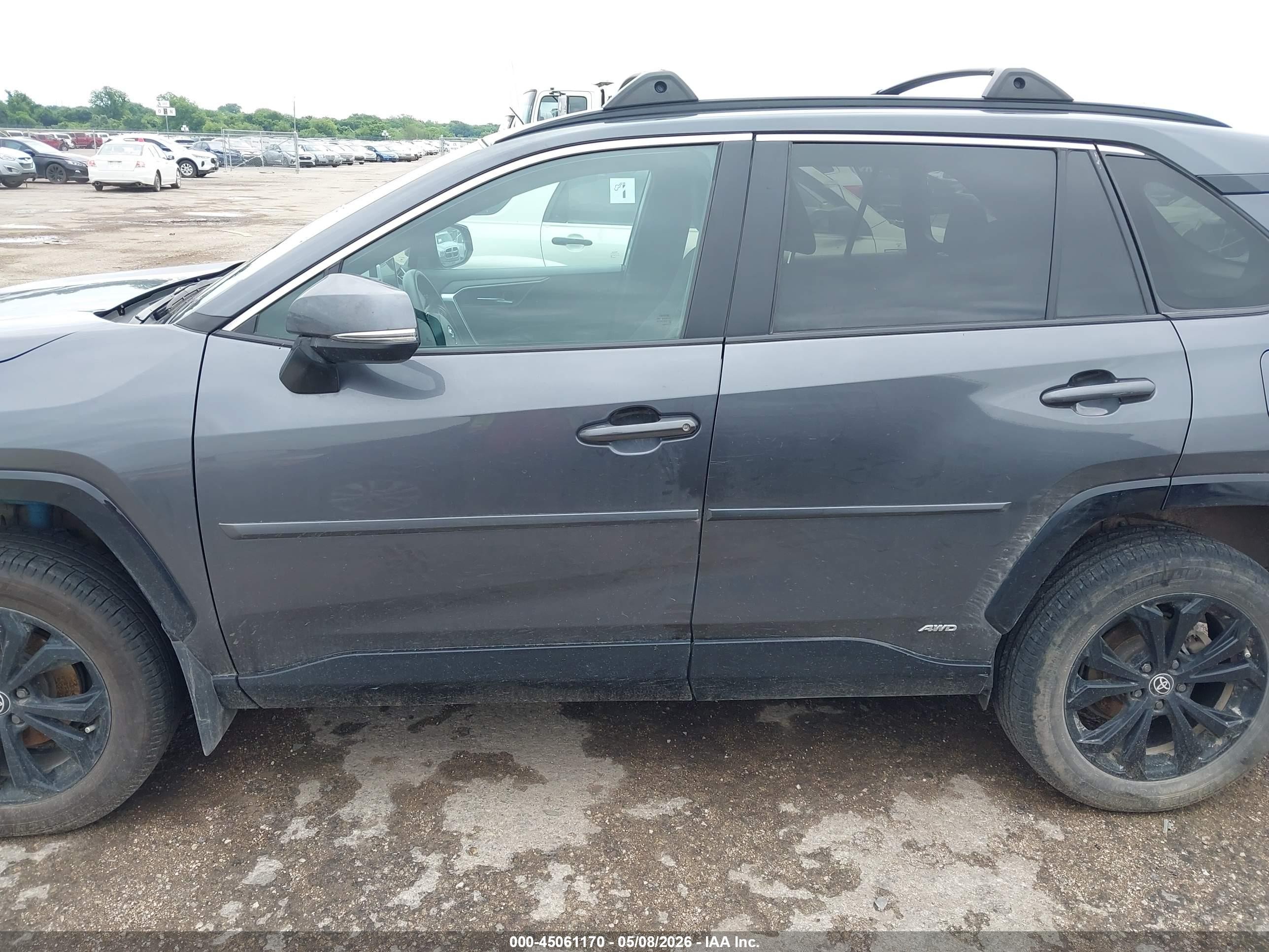 2023 Toyota Rav4 Hybrid Se Серый vin: 4T3T6RFV6PU123939