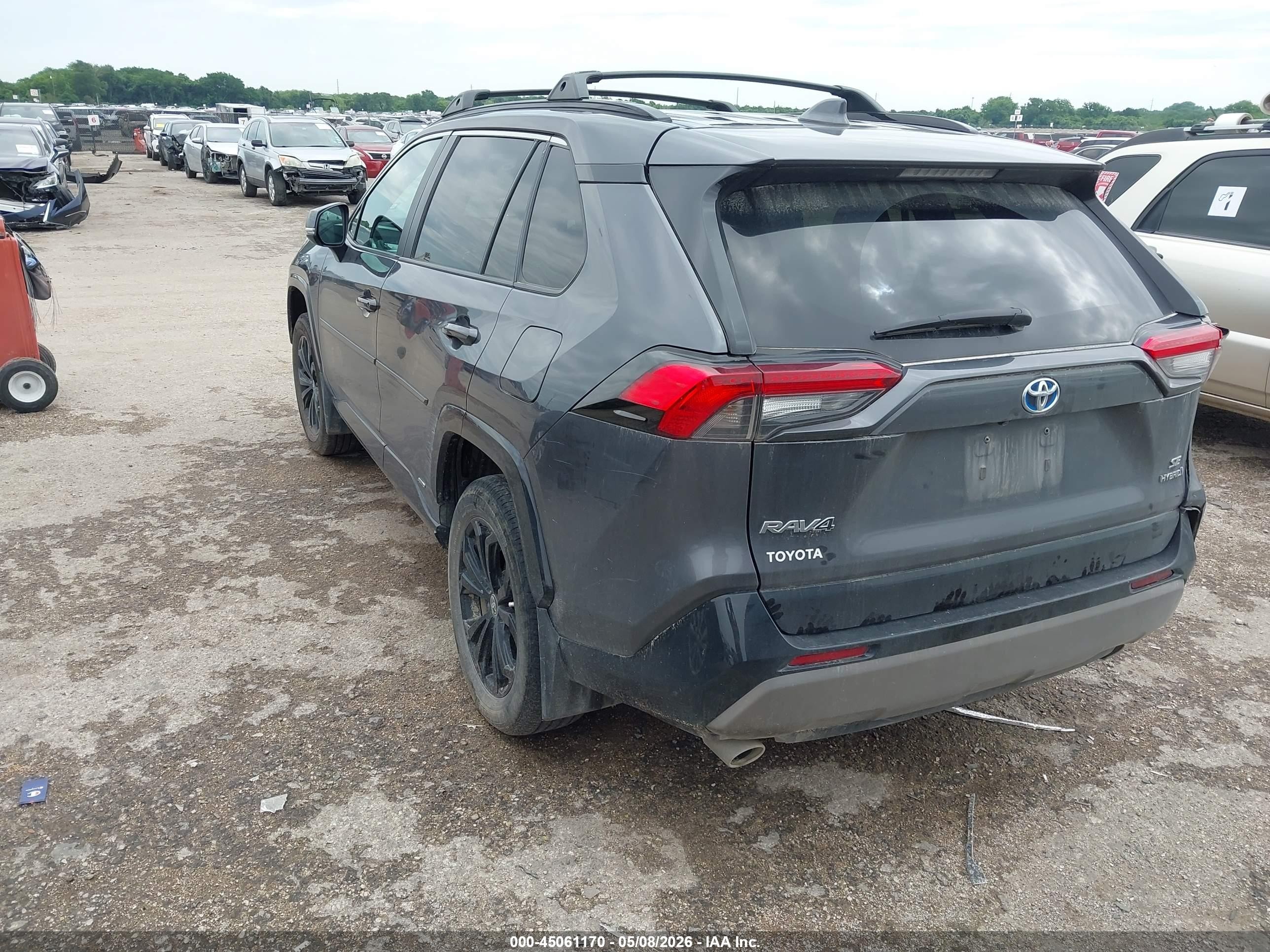 2023 Toyota Rav4 Hybrid Se Серый vin: 4T3T6RFV6PU123939