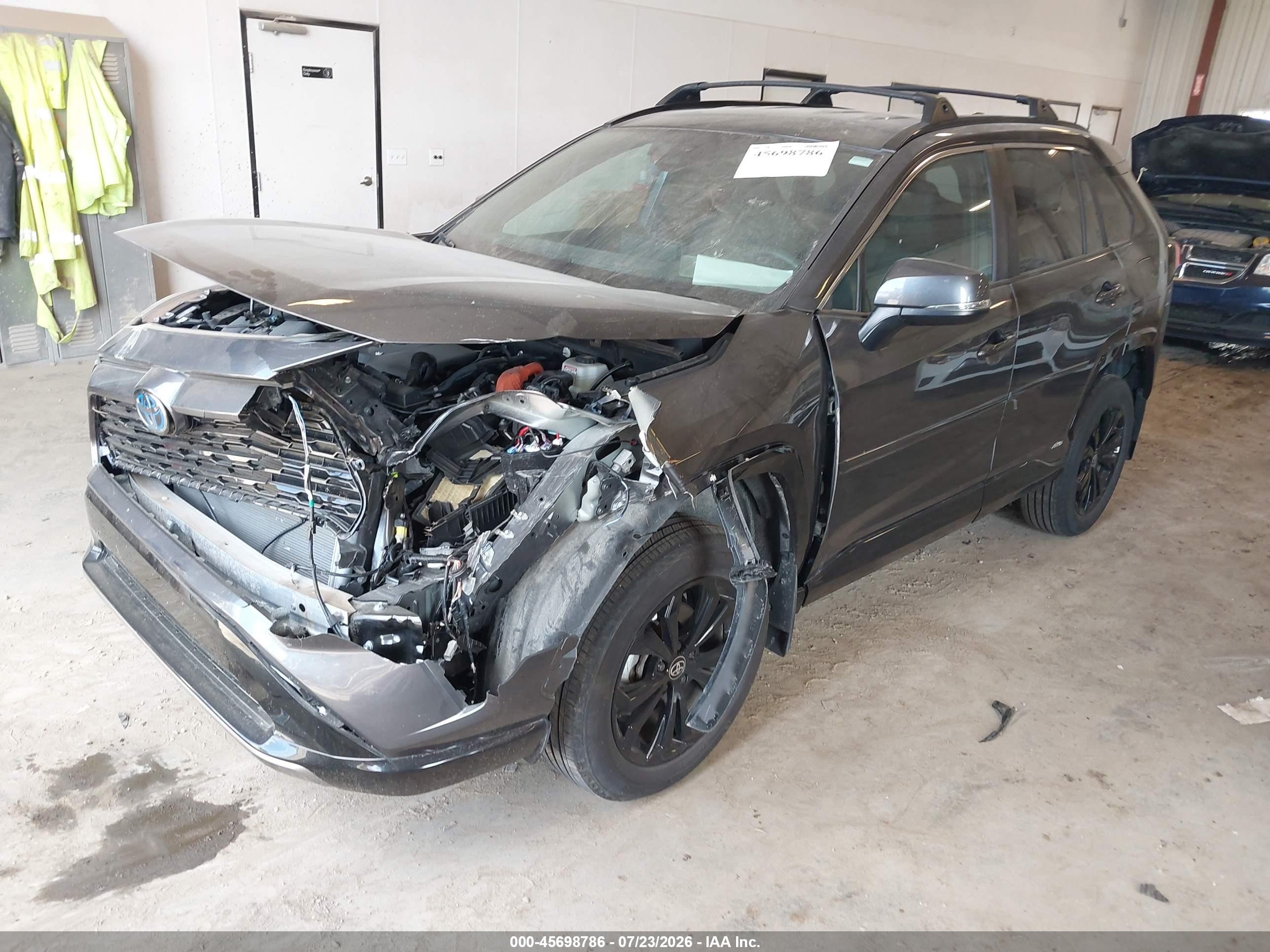 2024 Toyota Rav4 Hybrid Se Gray vin: 4T3T6RFV6RU164655