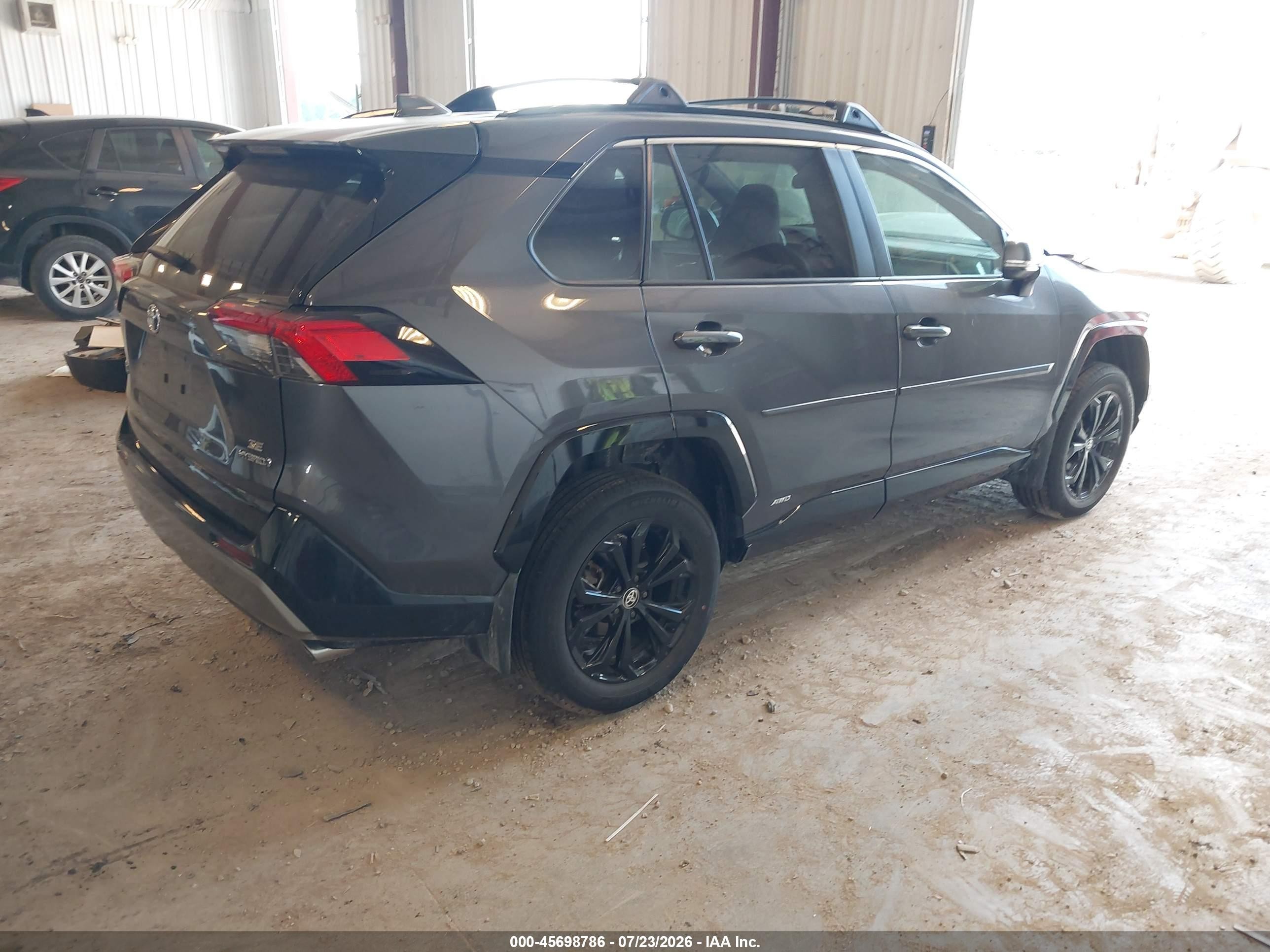 2024 Toyota Rav4 Hybrid Se Gray vin: 4T3T6RFV6RU164655
