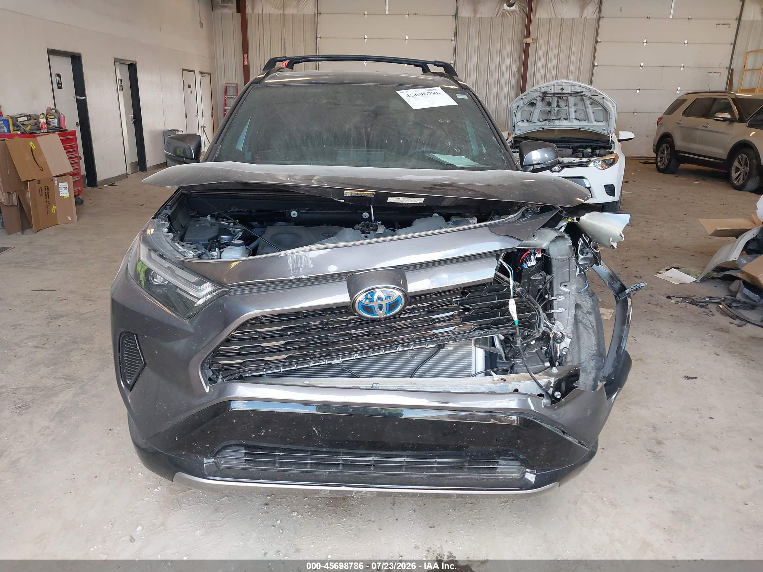 2024 Toyota Rav4 Hybrid Se Gray vin: 4T3T6RFV6RU164655