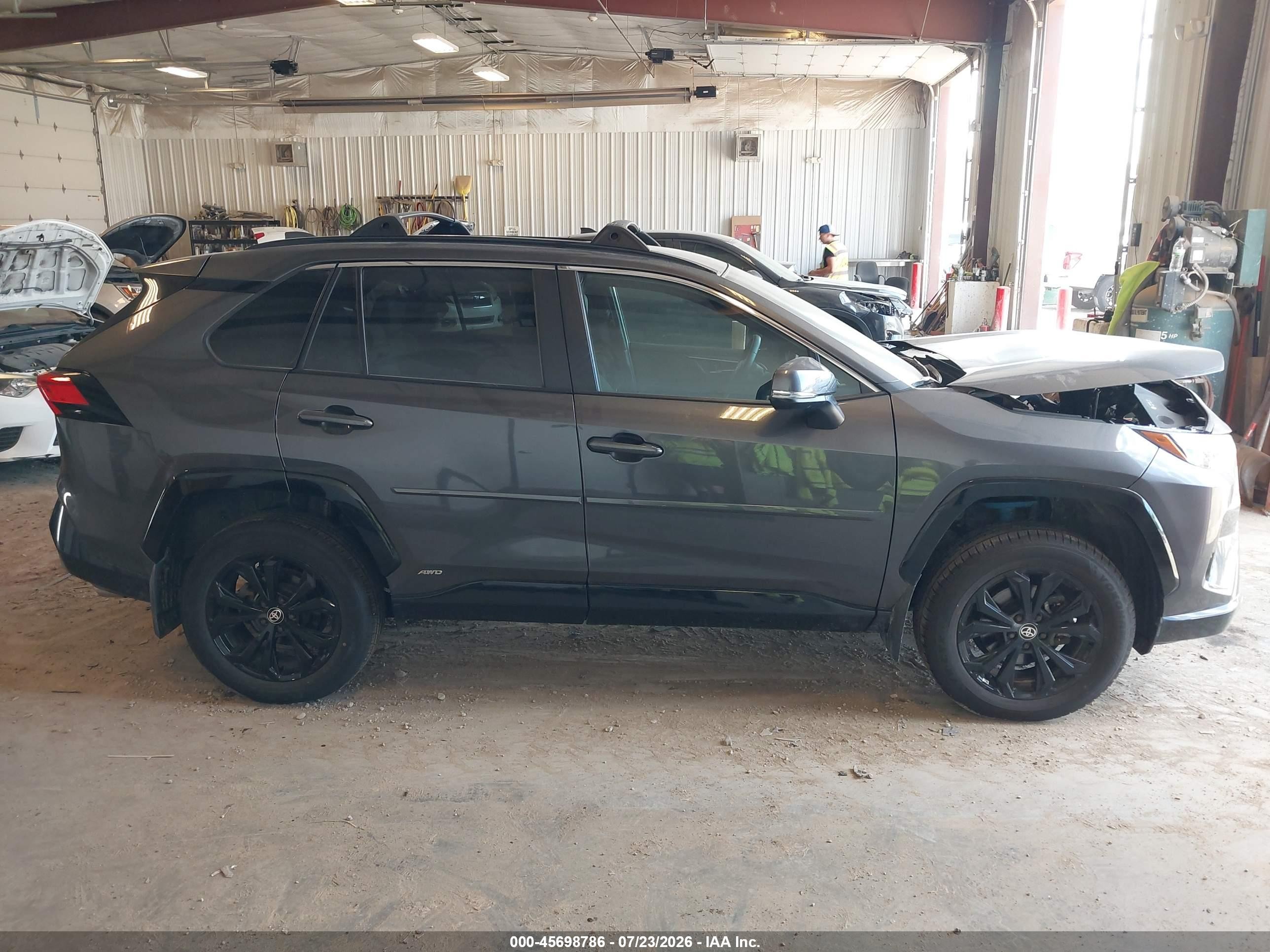 2024 Toyota Rav4 Hybrid Se Gray vin: 4T3T6RFV6RU164655