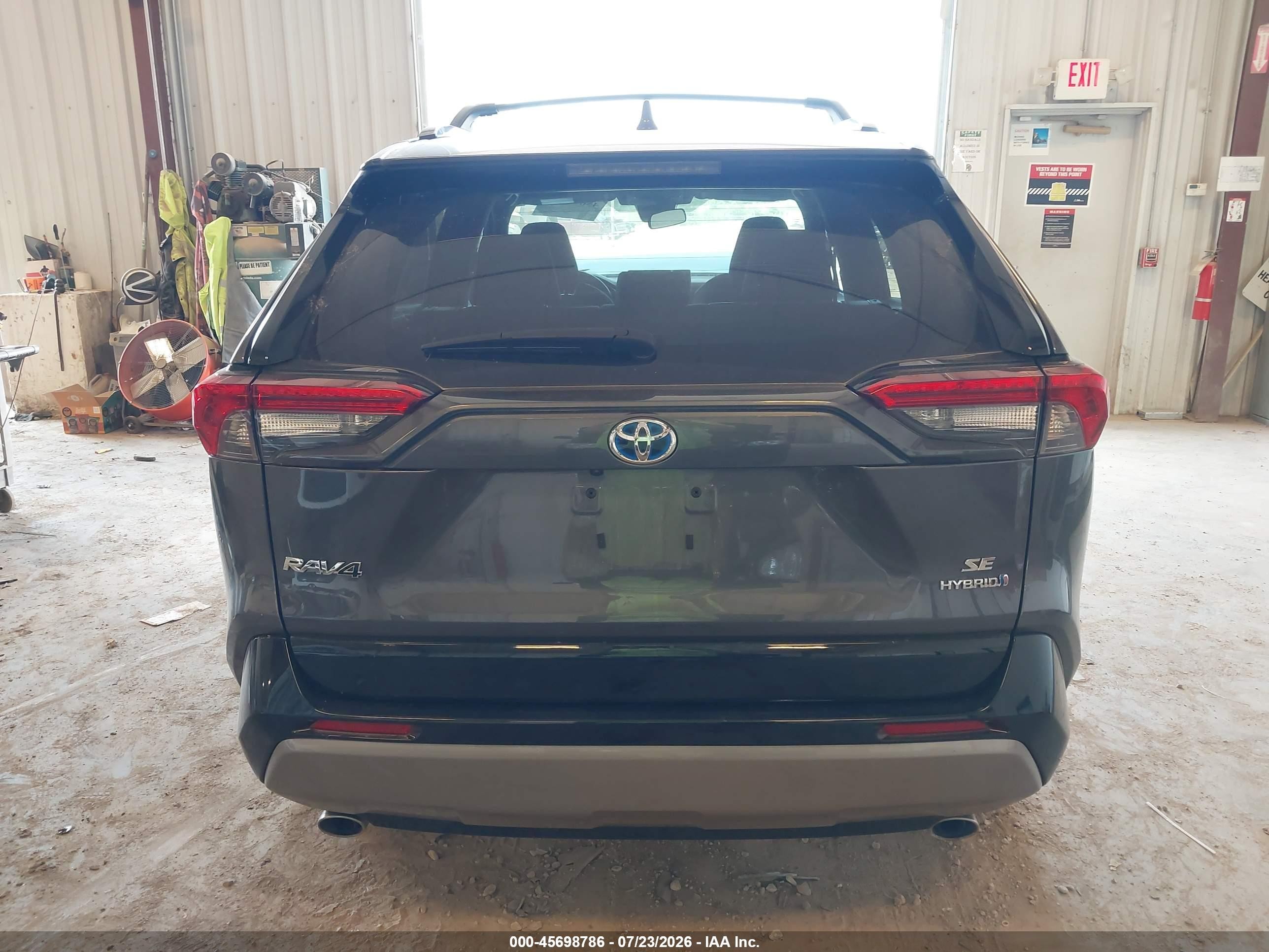 2024 Toyota Rav4 Hybrid Se Gray vin: 4T3T6RFV6RU164655