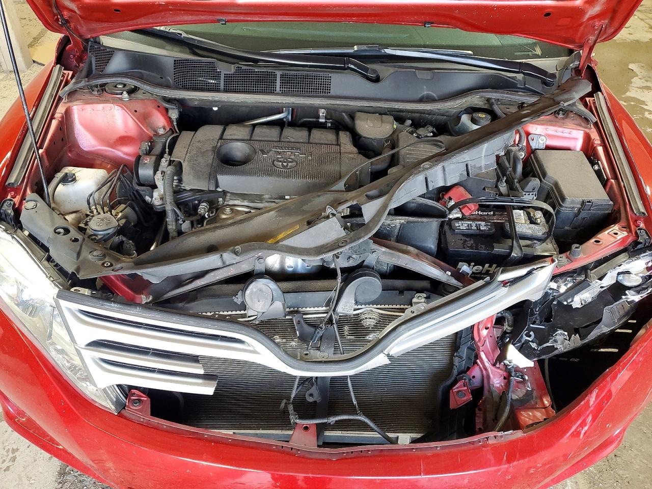 2010 Toyota Venza Fwd 4cyl Red vin: 4T3ZA3BB0AU035882