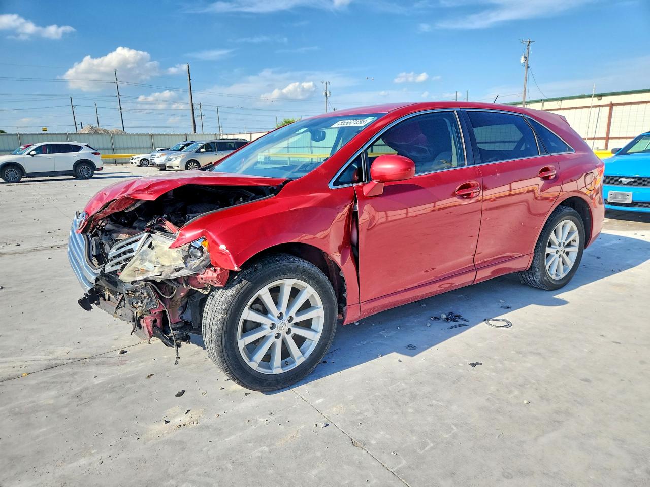 2011 Toyota Venza Fwd 4cyl Maroon vin: 4T3ZA3BB0BU038752