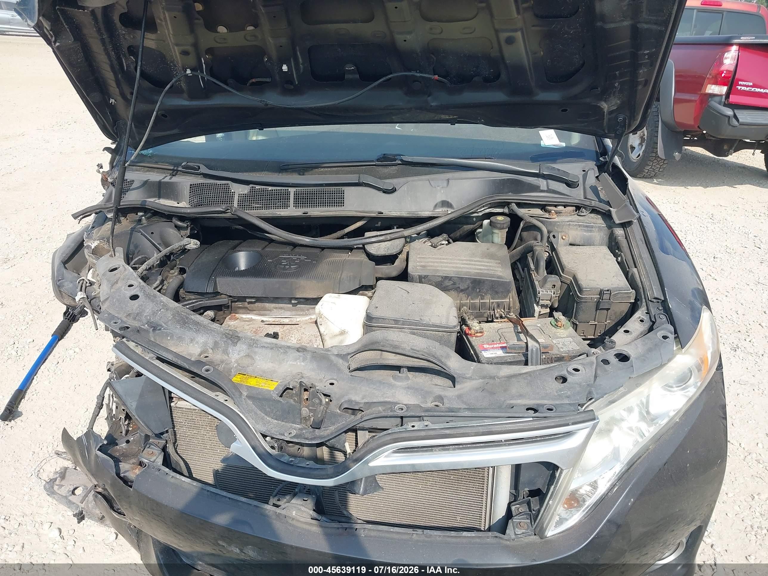 2011 Toyota Venza   Black vin: 4T3ZA3BB0BU054286