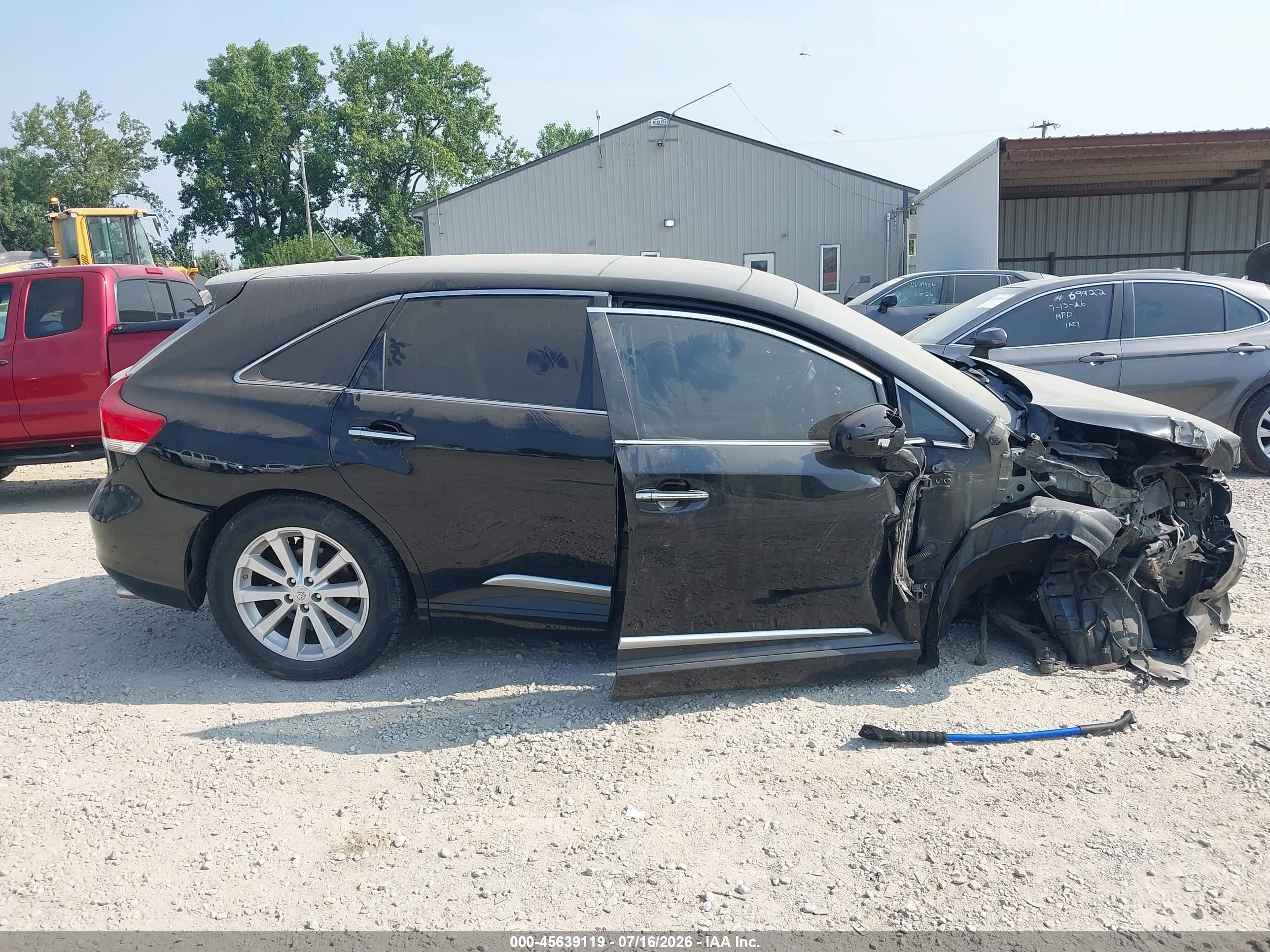 2011 Toyota Venza   Black vin: 4T3ZA3BB0BU054286