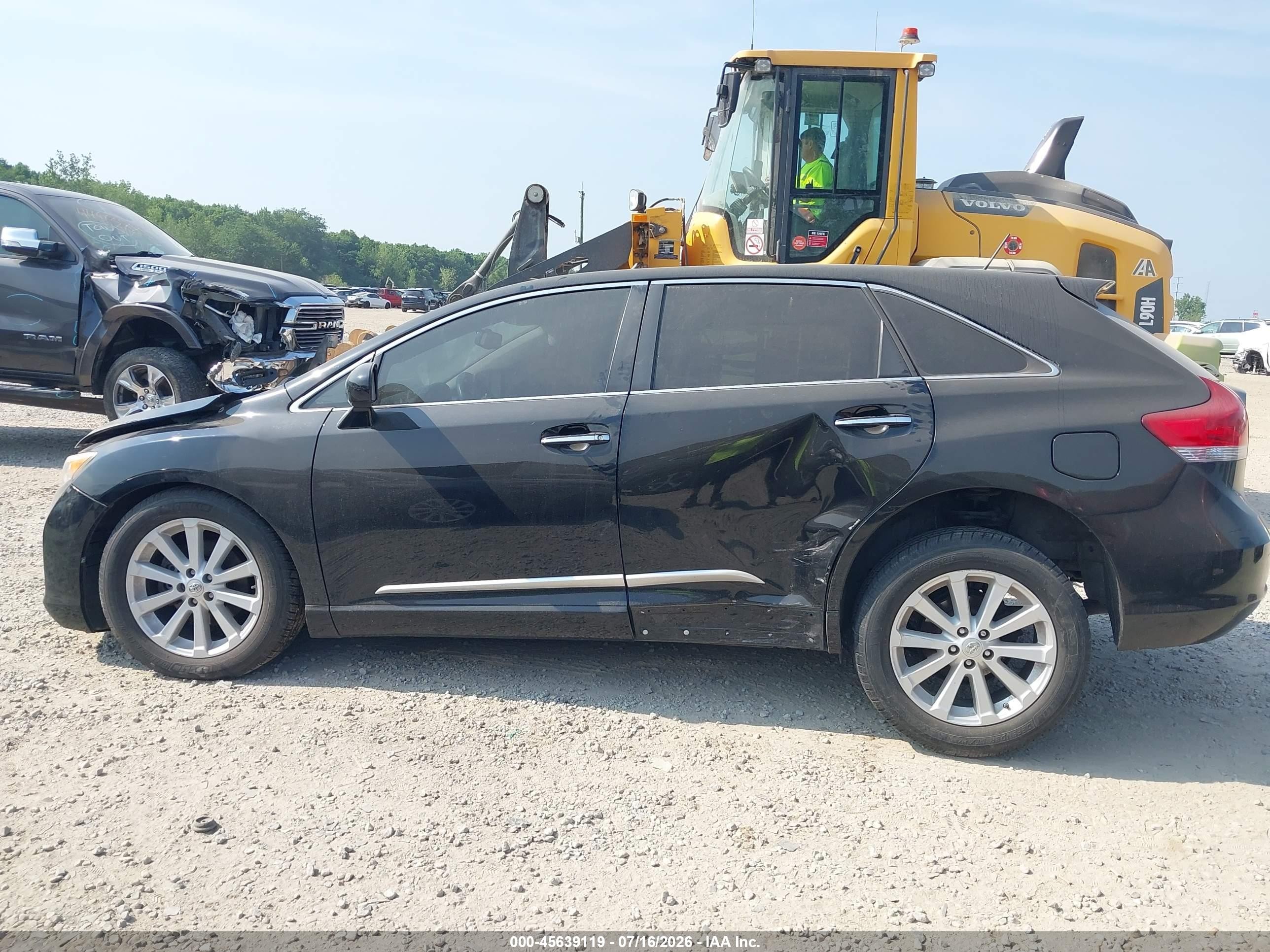 2011 Toyota Venza   Black vin: 4T3ZA3BB0BU054286