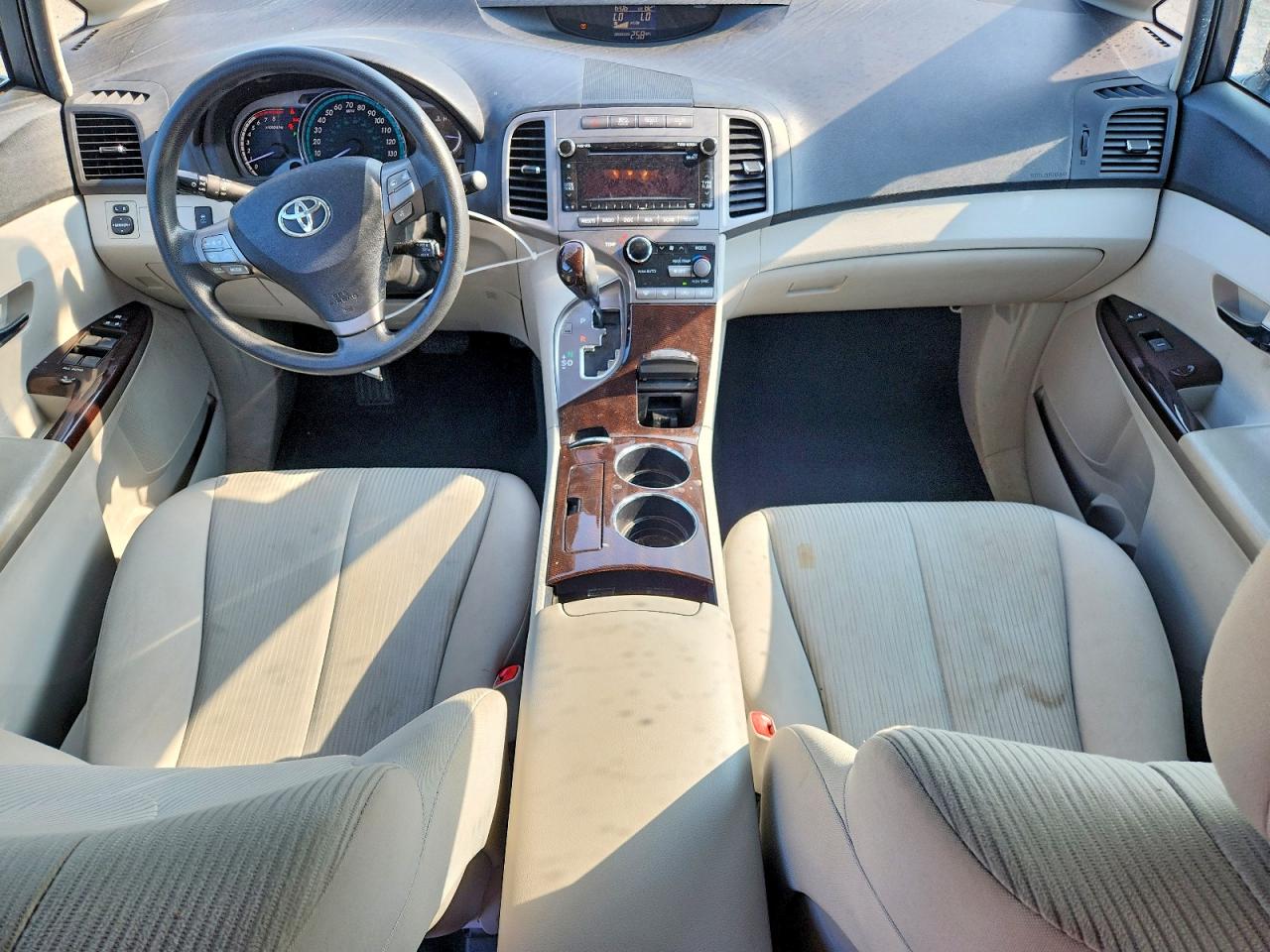 2012 Toyota Venza Le Серый vin: 4T3ZA3BB0CU056704