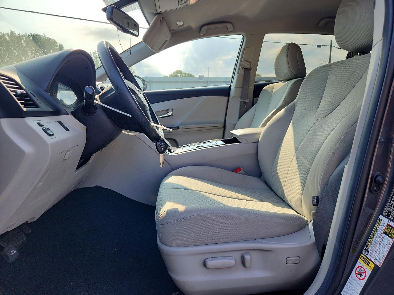 2012 Toyota Venza Le Серый vin: 4T3ZA3BB0CU056704