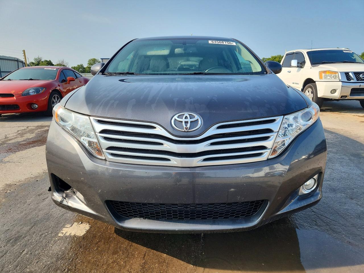 2012 Toyota Venza Le Серый vin: 4T3ZA3BB0CU056704