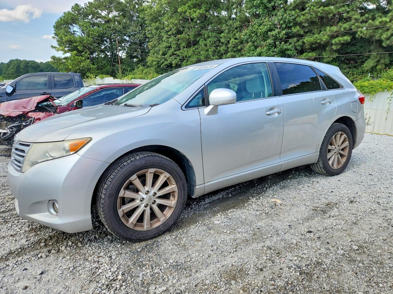 2012 Toyota Venza Le Silver vin: 4T3ZA3BB0CU057058