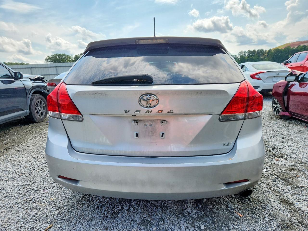 2012 Toyota Venza Le Silver vin: 4T3ZA3BB0CU057058