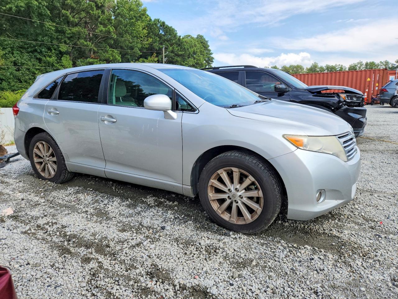 2012 Toyota Venza Le Silver vin: 4T3ZA3BB0CU057058