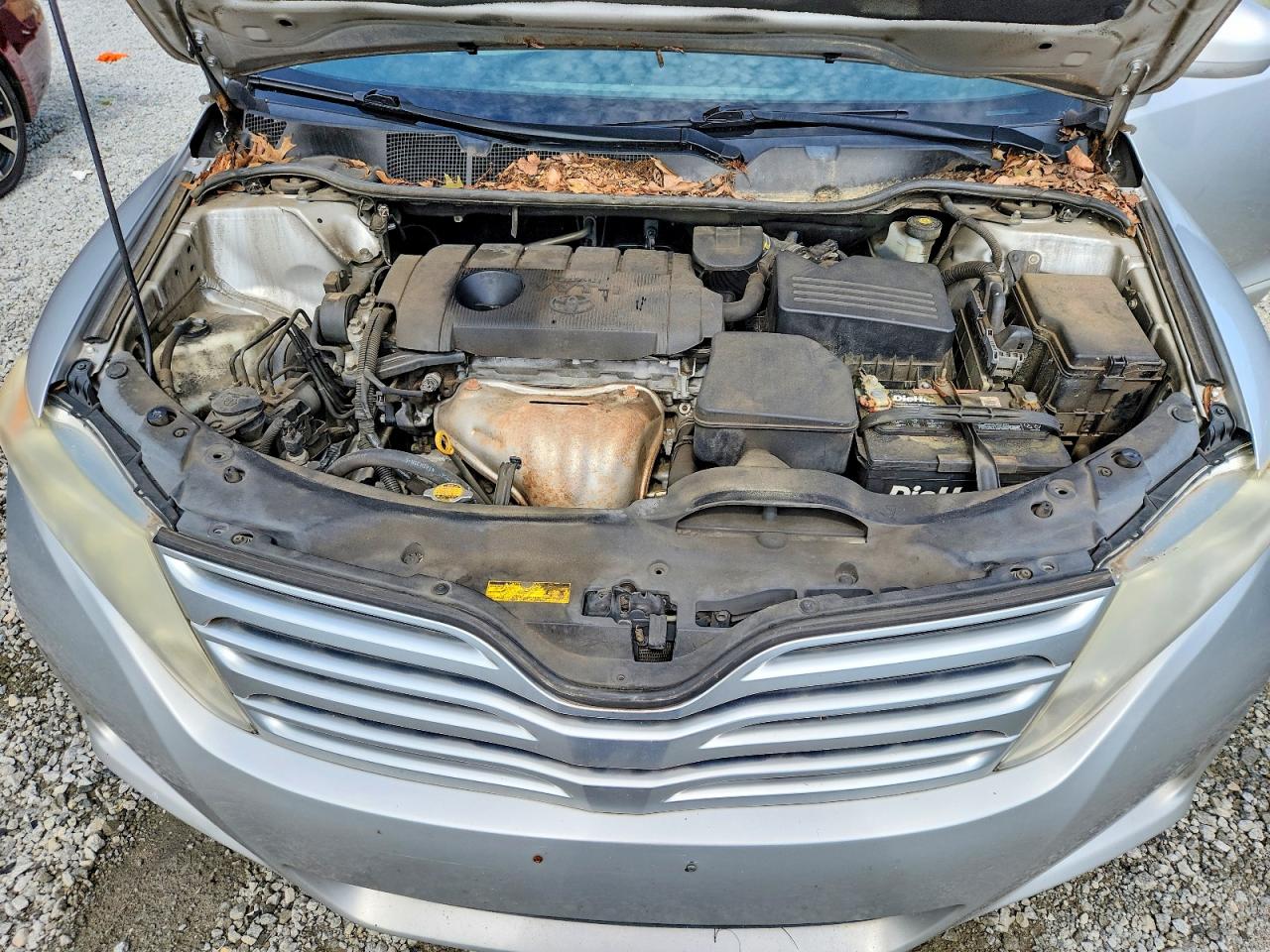 2012 Toyota Venza Le Silver vin: 4T3ZA3BB0CU057058