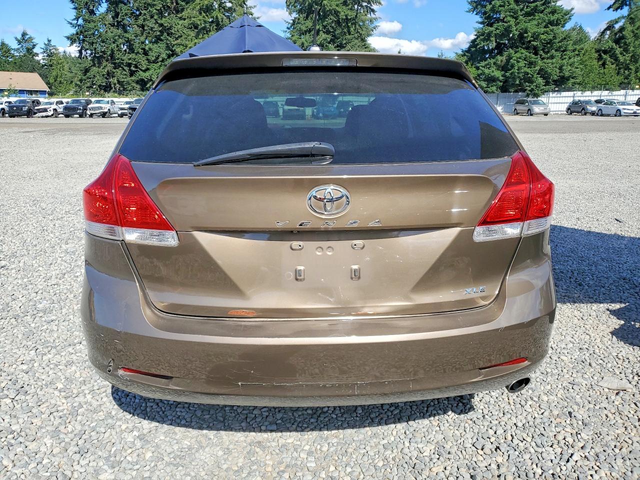 2012 Toyota Venza Xle Brown vin: 4T3ZA3BB0CU057349